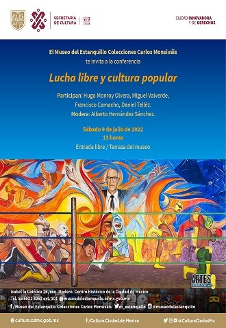 Conferencia "Lucha libre y cultura popular"